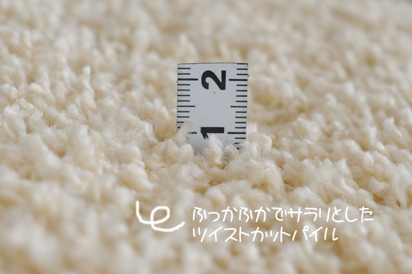 もこもこ♪ふかふか♪ツイストカットパイル!!