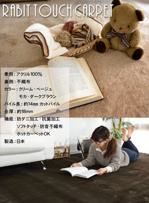 ラビットたっちカーペット