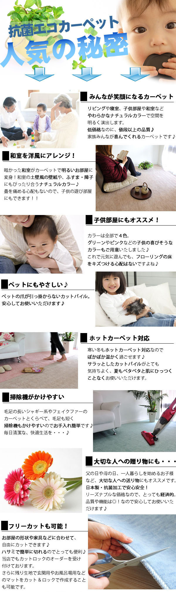 人気の秘密！
